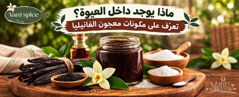 ماذا يوجد داخل العبوة؟ تعرّف على مكونات معجون الفانيليا