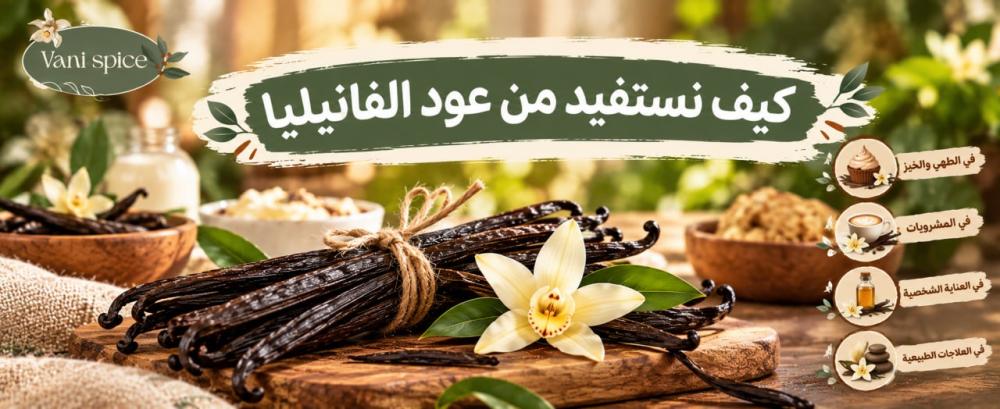 كيف نستفيد من عود الفانيليا