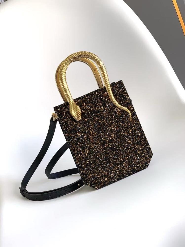 شنطة بولغاري Serpentine مقاس 13cm