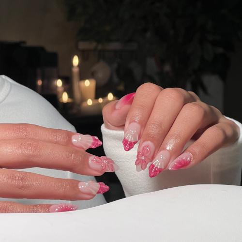 Hot pink seashells