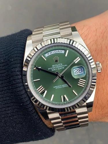 ساعه رولكس datejust blue