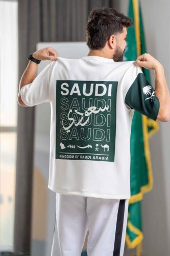 تيشيرت اليوم الوطني اوفر سايز