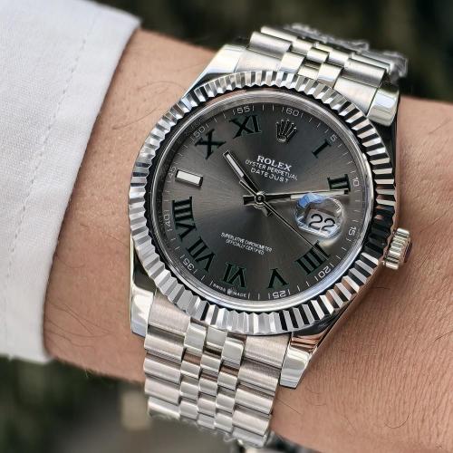 ساعه رولكس datejust blue