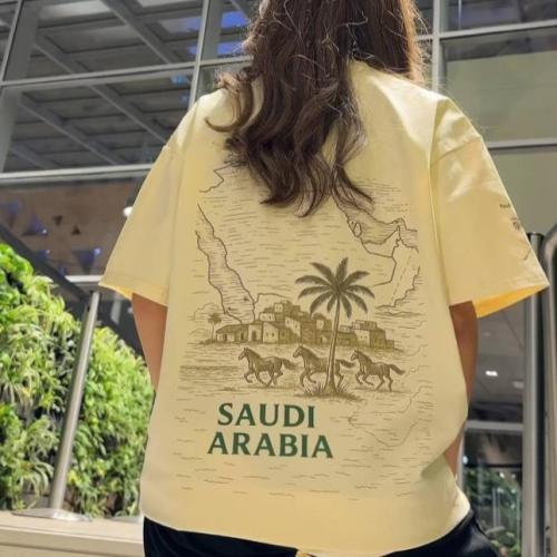 تيشيرت اليوم الوطني السعودي