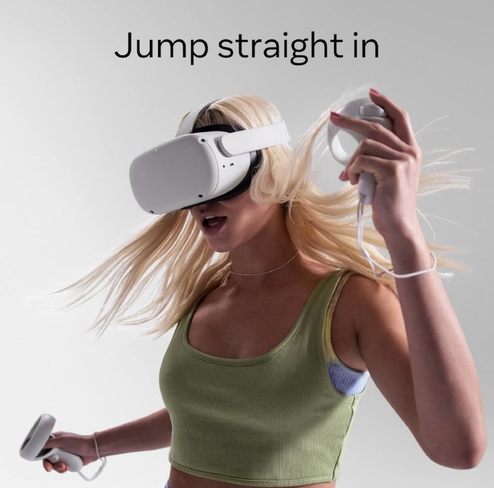 نظارة الواقع الأفتراضي كويست 2 من ميتا