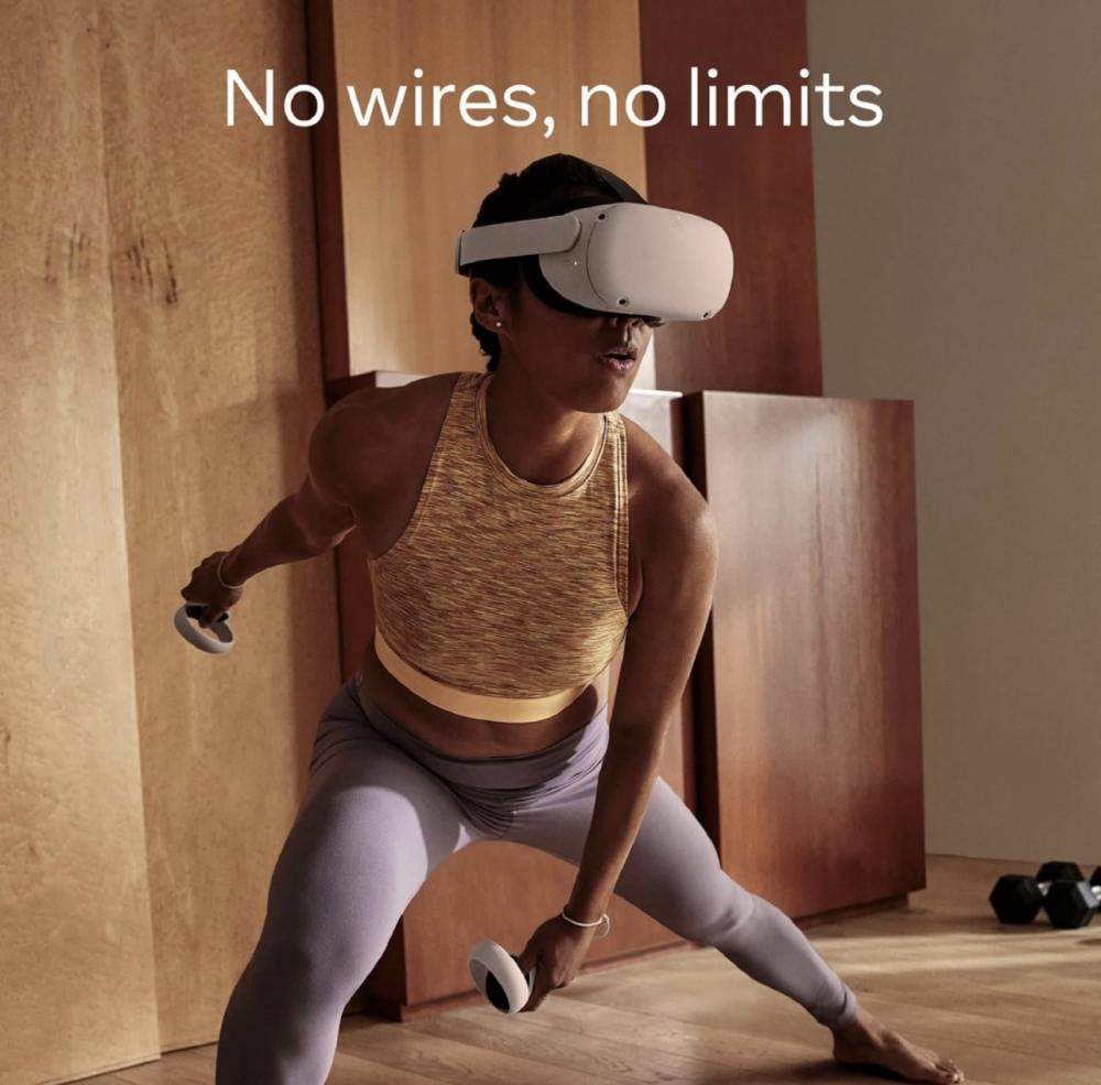 نظارة الواقع الأفتراضي كويست 2 من ميتا