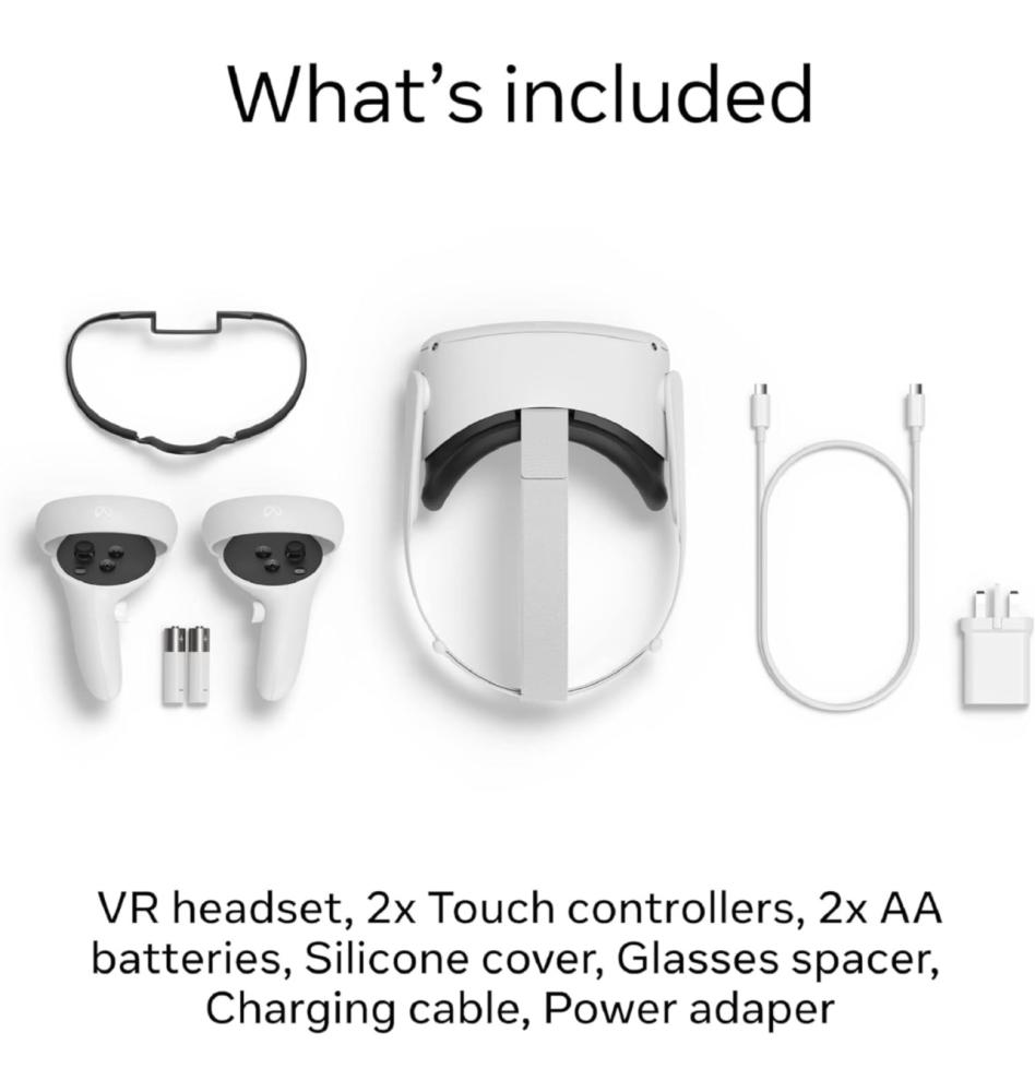 نظارة الواقع الأفتراضي كويست 2 من ميتا