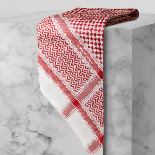 شماغ بيكاسوx4 الأحمر