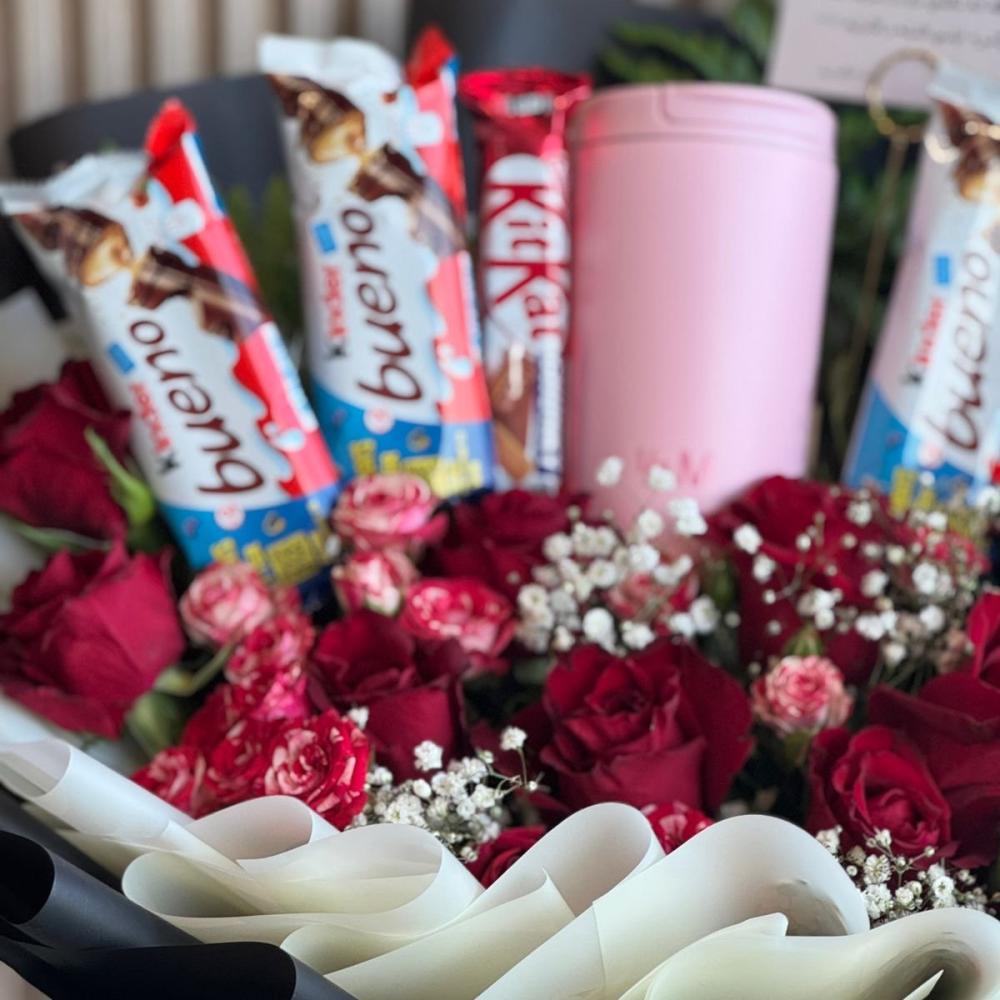 باقة شوكلت كندر مع مق هاف مليون