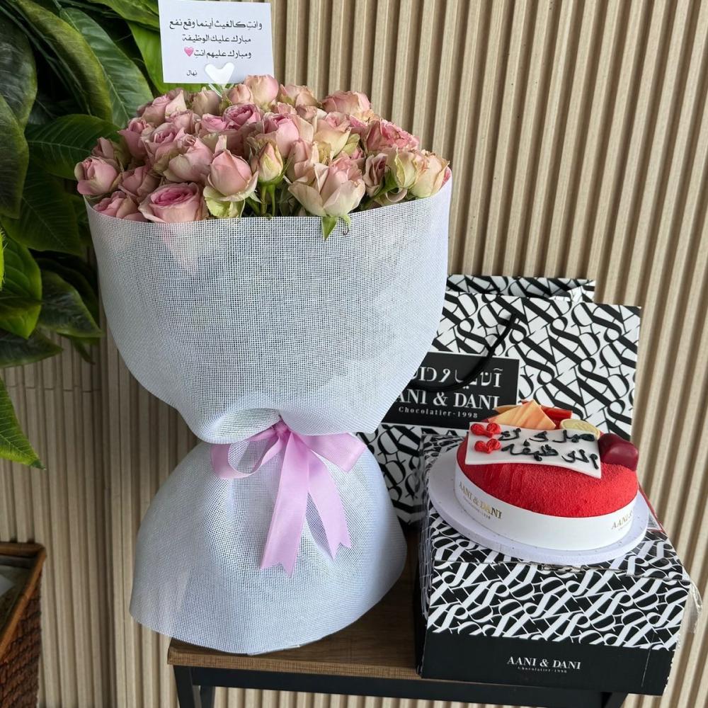 باقات صغيره ورد