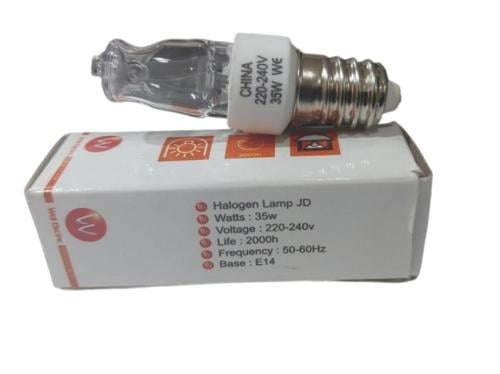 لمبة هالوجين شفاف WEL 35W 220V JD E14