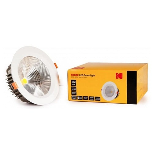 كشاف ليد 30W 220V 20CM اصفر  COB