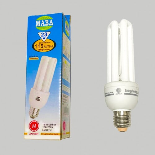 لمبة توفيرية اصابع احمر  energy saving lamp E27 23W 220V