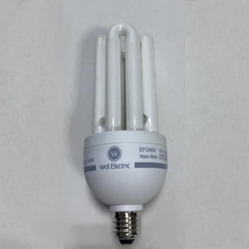 لمبة توفيرية اصابع اصفر spiral energy saving lamp E27 45W 110V
