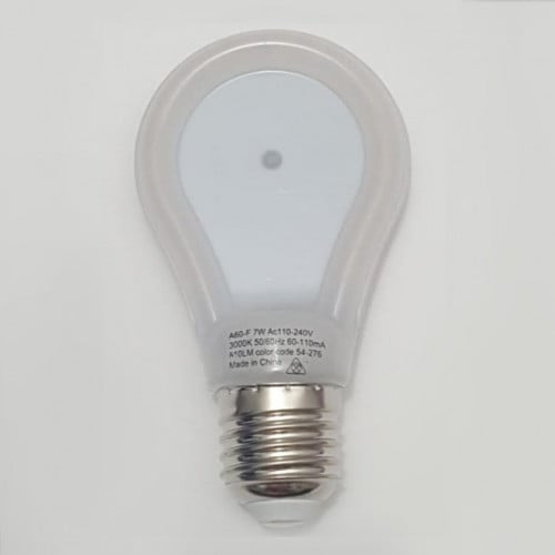 لمبة شمعة ليد  A60 7W 220V اصفر