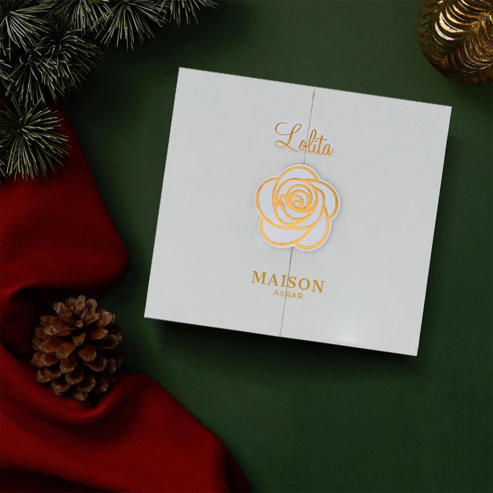 بوكس عطر الوردة 100 مل + وردة بيضاء  – هدية تعكس ذوقك الراقي