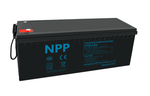 بطارية NPP ليثيوم - 25.6 فولت 200 امبير-ساعة (LiFePO4)