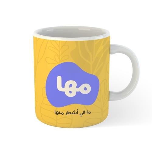 كوب تصميم الزهور