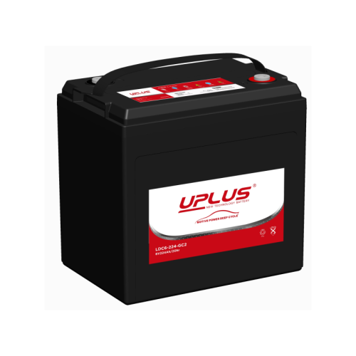 بطارية UPLUS 6V 224Ah AGM ذات التفريغ العميق