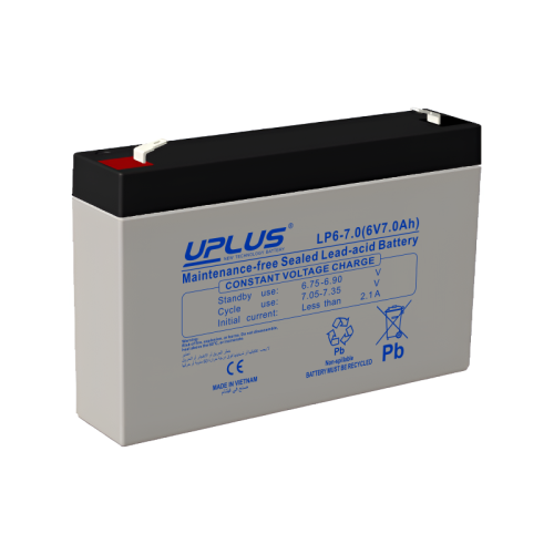 بطارية UPLUS 6V 7.0Ah AGM متعددة الأغراض