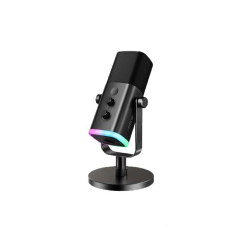 مايك ديناميكي AM8 FIFINE Black USB / XLR مع زر كتم...