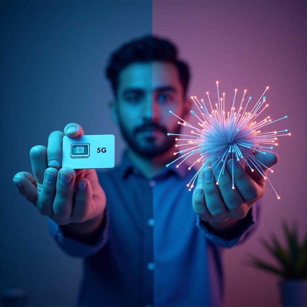 هل شريحة الإنترنت أفضل من الألياف البصرية؟ 7 أسباب تخليك تعيد التفكير!