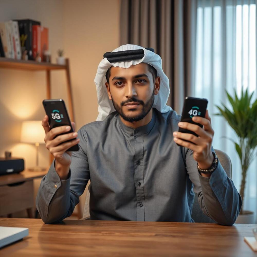 هل الجيل الخامس (5G) يستاهل الترقية؟ الفرق الحقيقي بين 5G و 4G وتجربتك في السعودية
