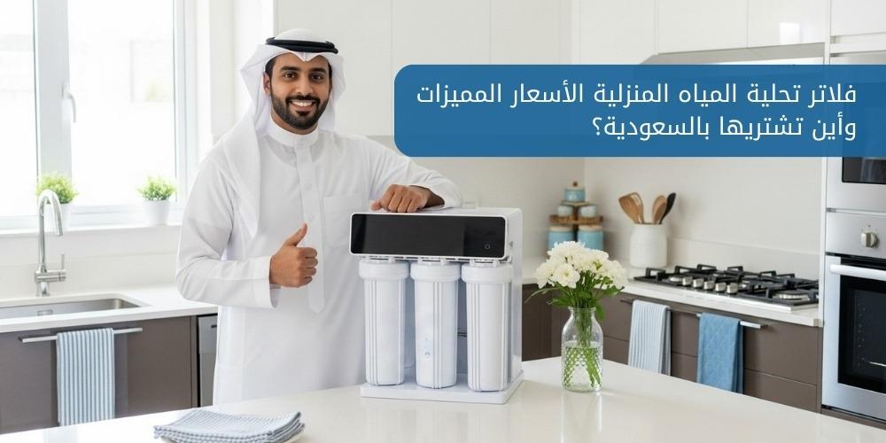 فلاتر تحلية المياه المنزلية الأسعار المميزات وأين تشتريها بالسعودية ؟