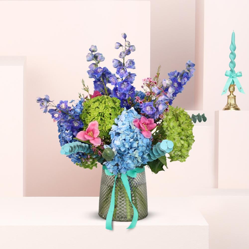 فازة هيدرنجا فاخرة Luxury Hydrangea Vase