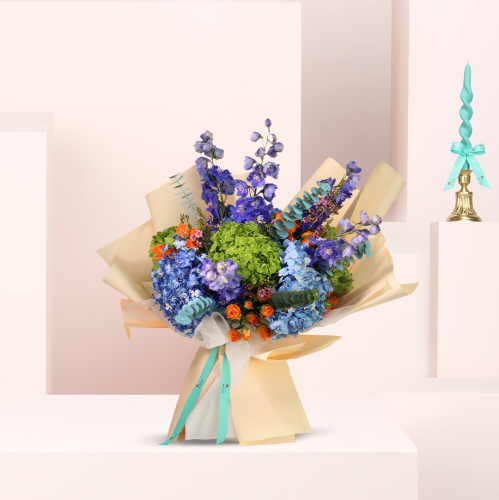 باقة هيدرنجا فاخرة Luxury Hydrangea Bouquet