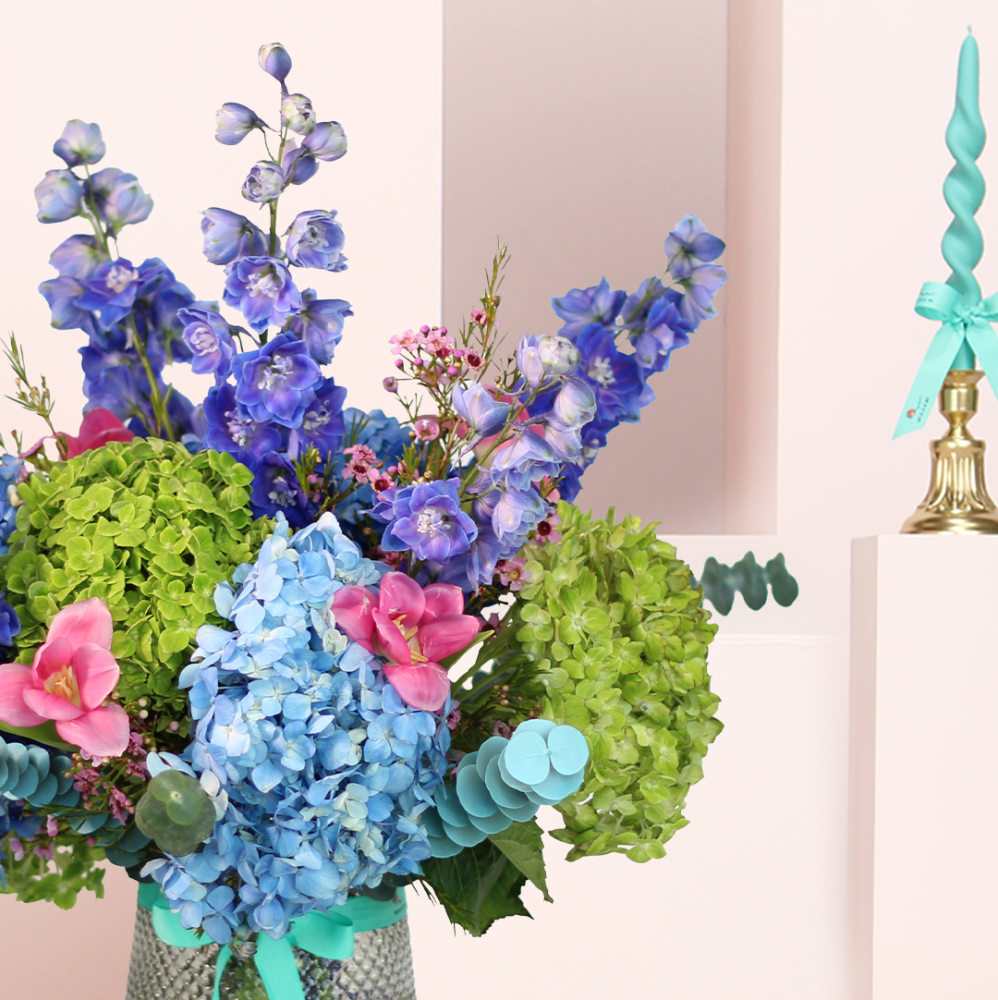 فازة هيدرنجا فاخرة Luxury Hydrangea Vase