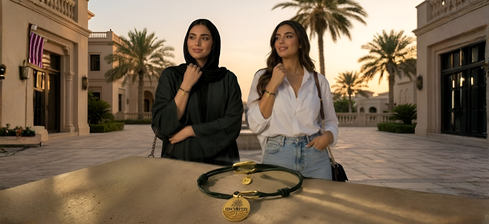 هل السوار يناسب العباية أو لبس الكاجوال؟