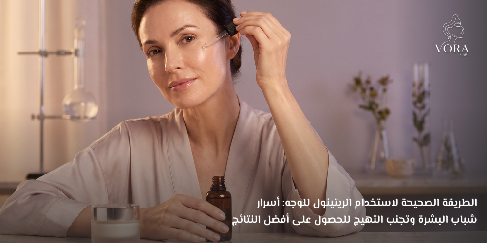 طريقة استخدام الريتينول للوجه