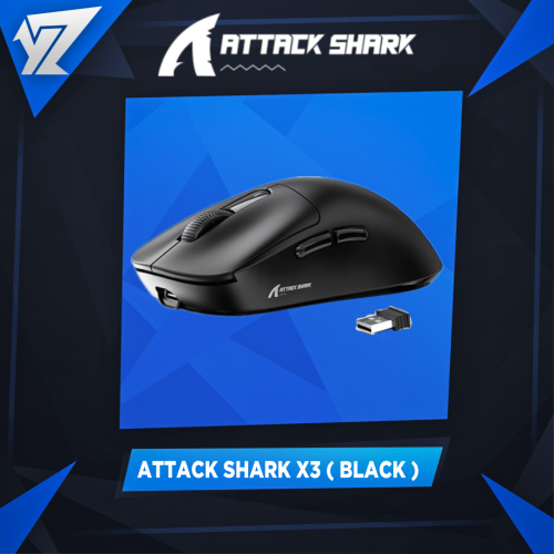ماوس اتاك شارك اكس 3 ( اسود ) - Attack Shark X3 Mo...