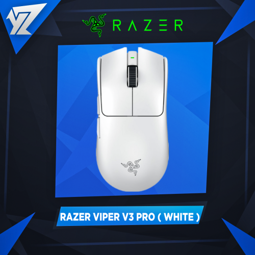 ماوس ريزر فايبر في3 برو ( ابيض ) - Razer Viper V3...