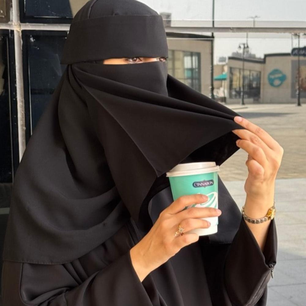 نقاب الأكل - أبو مرد - لاصق ( تشك شاك )