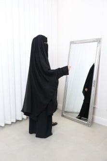 خمار سجَايا + نقاب إسلامي أبو مرد مجاني