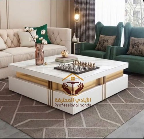 طاوله اساسيه مصممه بشكل عصري وحديث