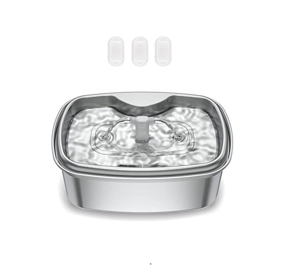 نافورة مياه ستيل  - 2لتر  -670z