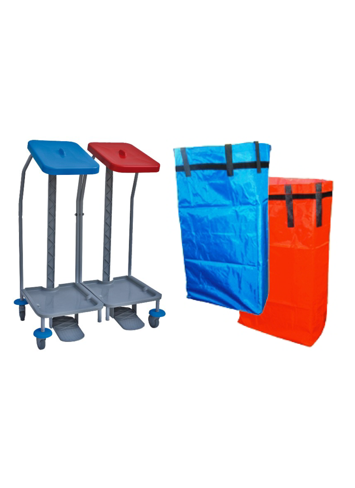 Multifunction Trolley with Two Bags - Italy