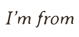 ايم فروم  im from