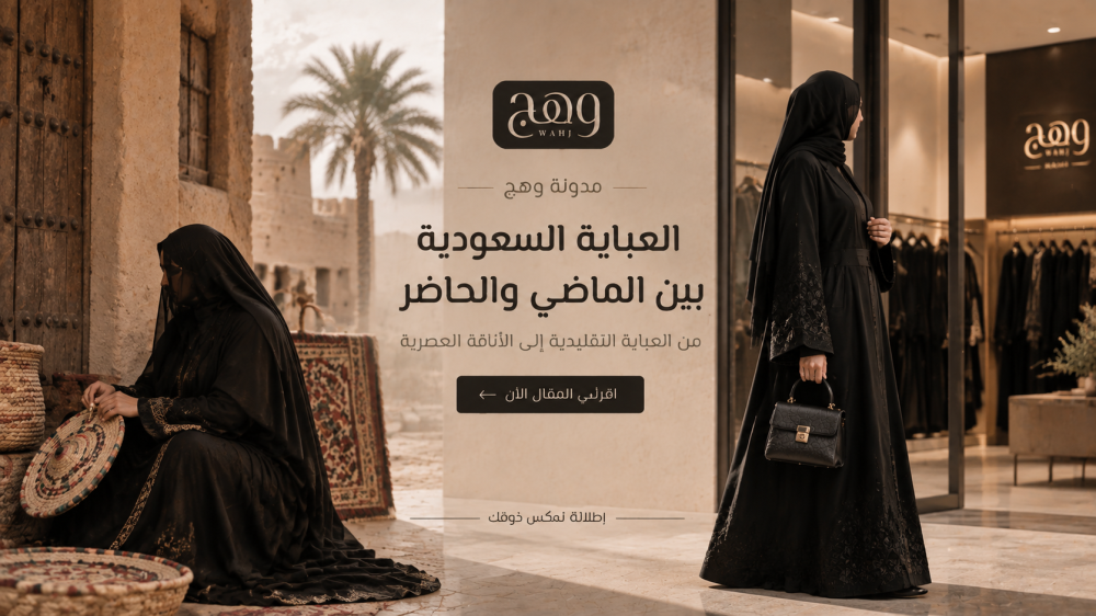 العباية السعودية بين الماضي والحاضر: من العباية التقليدية إلى الأناقة العصرية