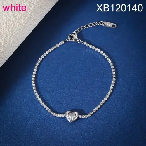 سوار هارت تينس 18K – قلب مرصع بزركون لامع