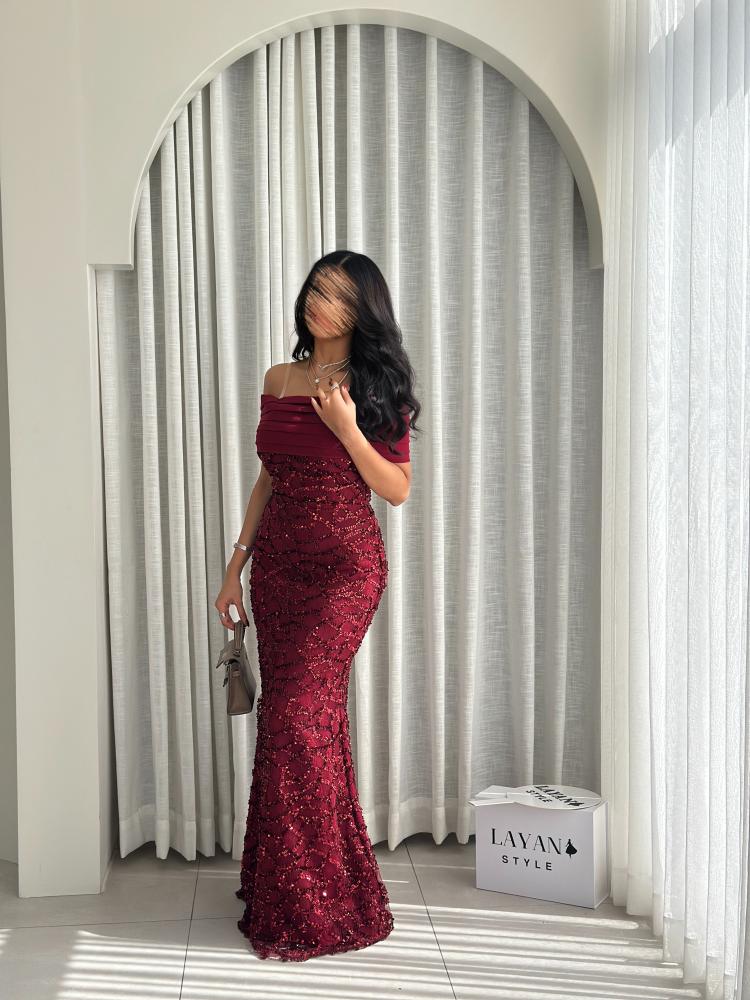 فستان عودي اوف شولدر