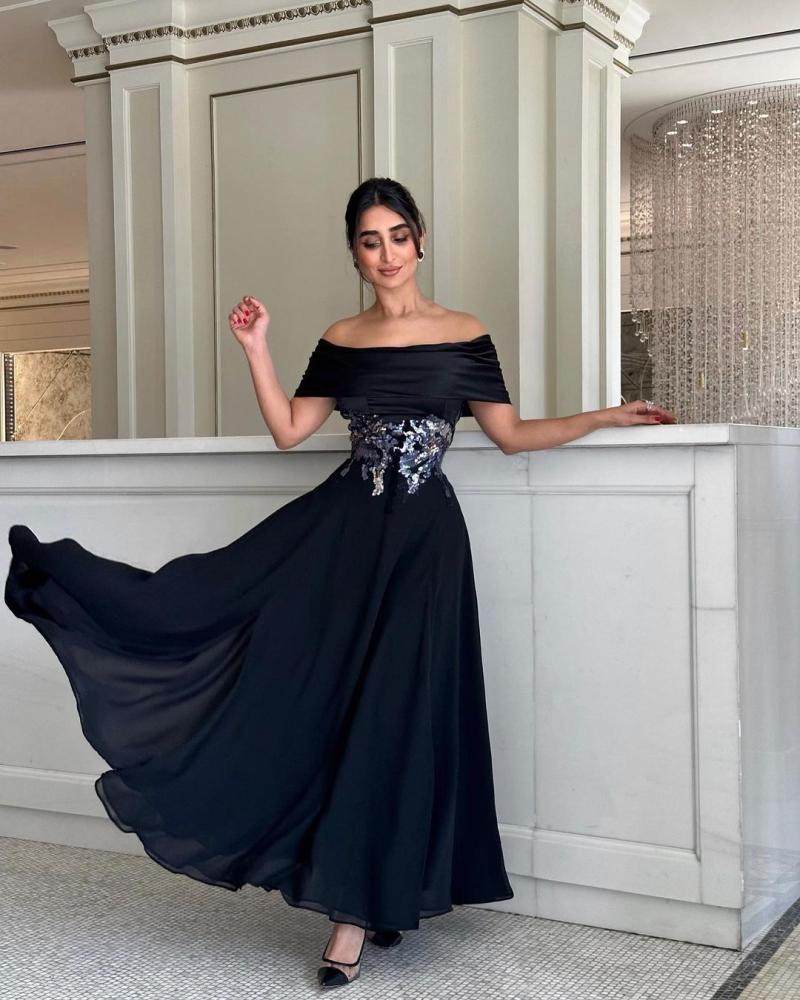 فستان تطريز مميز