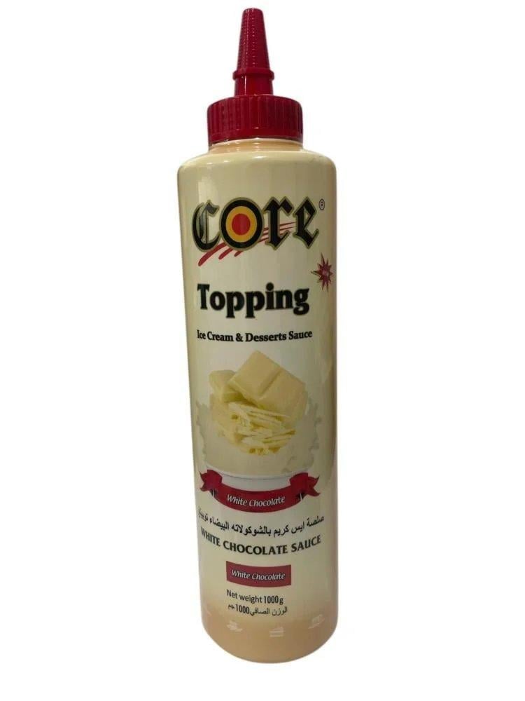 صوص شوكولاتة بيضاء توبينج فو 1 كجم  |  Fo Topping Whilte Chocolate Sauce 1kg