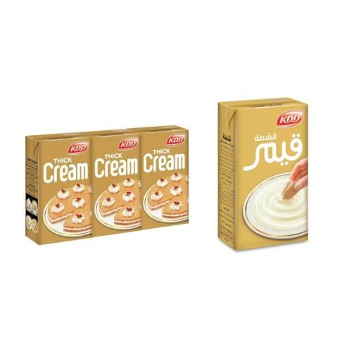 قشطة KDD قيمر 8×3×250 مل | Kdd Fresh Thick Cream 8...