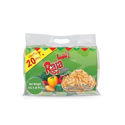 بطاطس راجا خضار 5×20 | Raja Vegetable Flavor Potat...