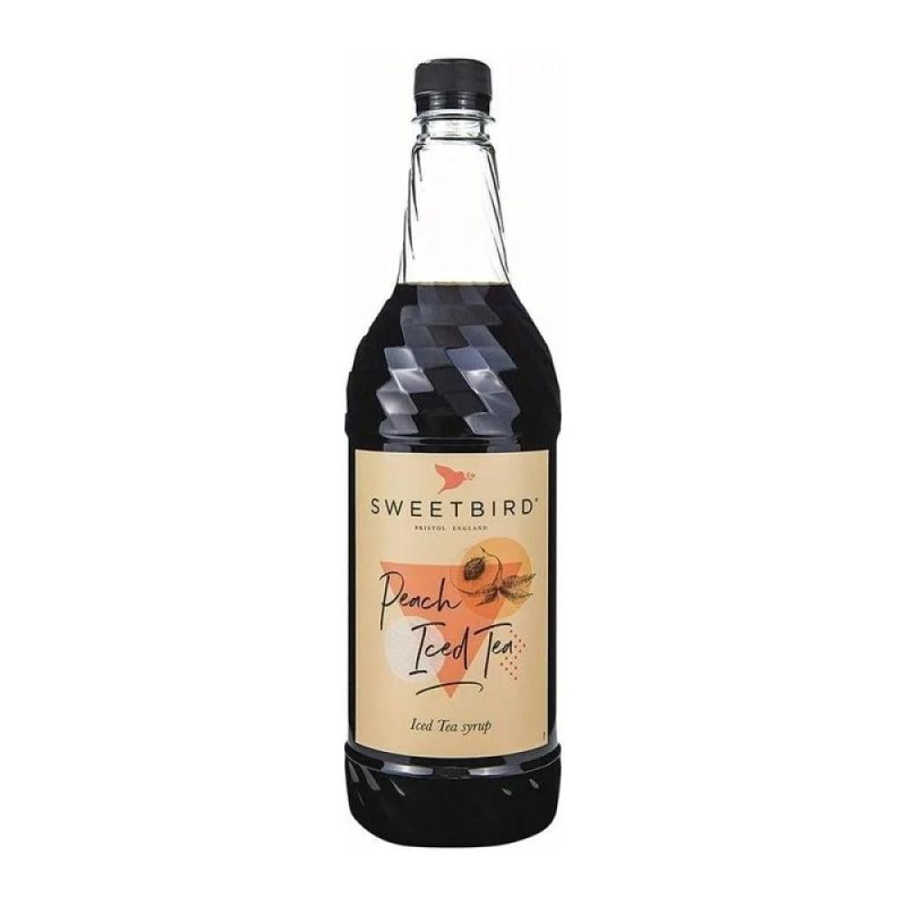 شراب سويت بيرد نكهة شاي مثلج خوخ 1 لتر  |  Sweetbird Peach Iced Tea Syrup 1L