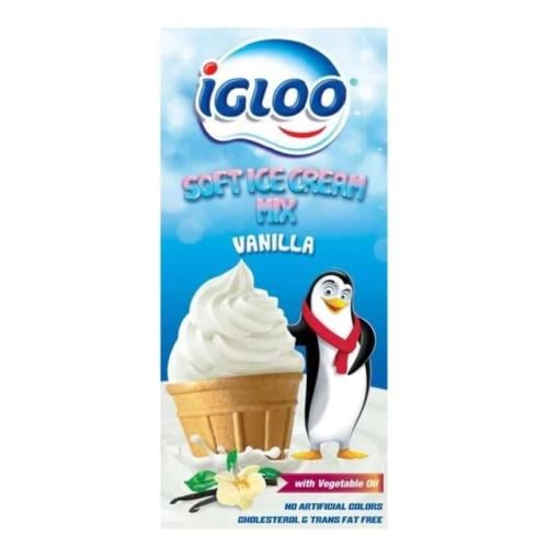 مزيج ايس كريم اكلوو فانيلا 1 لتر | Igloo Vanilla S...